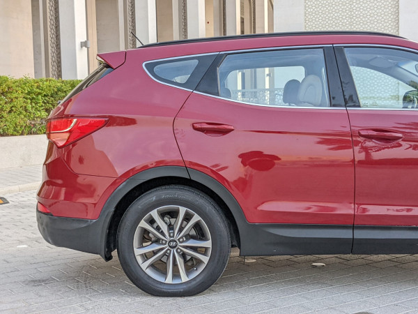 Hyundai Santa Fe 2016/ Red LHD Petrol AT SUV 2WD view 12