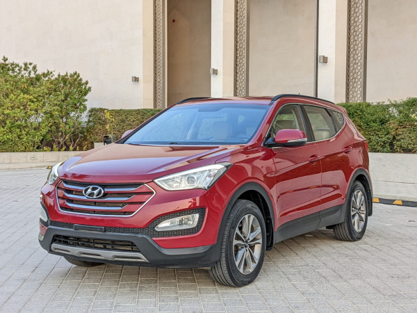 Hyundai Santa Fe 2016/ Red LHD Petrol AT SUV 2WD view 13