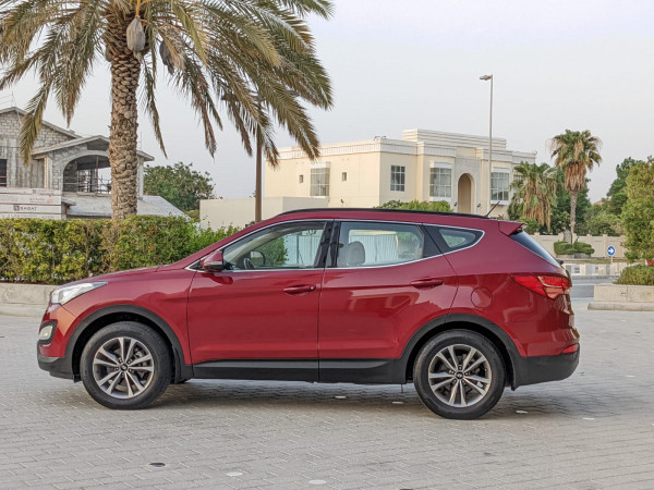 Hyundai Santa Fe 2016/ Red LHD Petrol AT SUV 2WD view 14