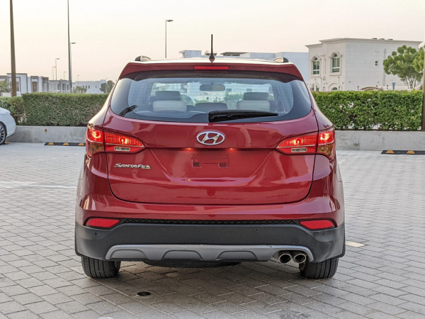Hyundai Santa Fe 2016/ Red LHD Petrol AT SUV 2WD view 16
