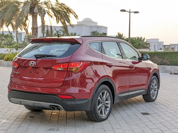 Hyundai Santa Fe 2016/ Red LHD Petrol AT SUV 2WD view 17
