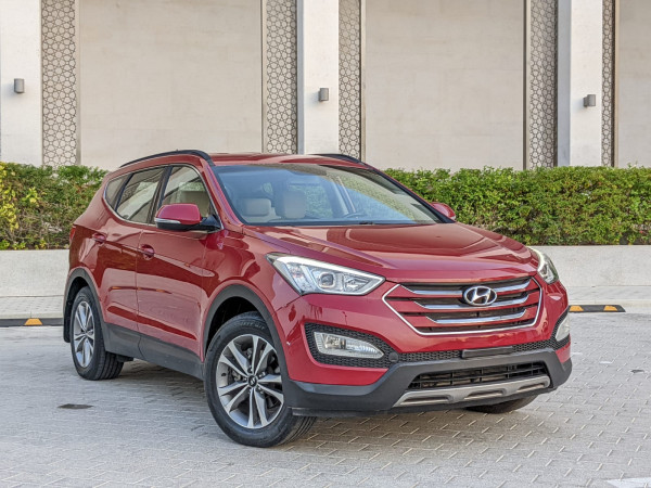 Hyundai Santa Fe 2016/ Red LHD Petrol AT SUV 2WD view 19
