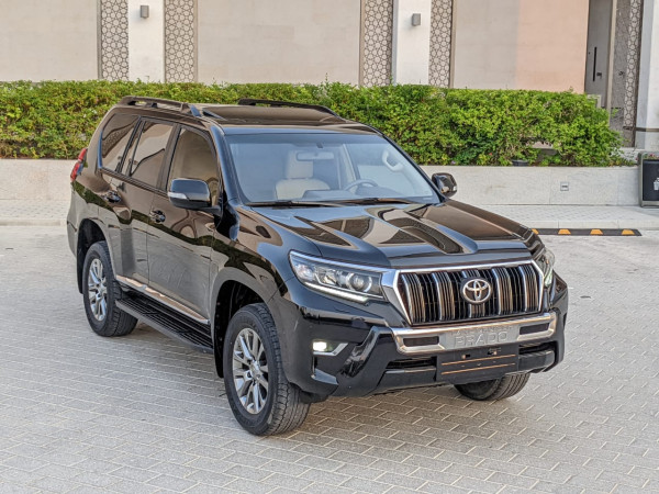 Toyota LAND CRUISER PRADO 2019  Black LHD Petrol AT SUV 4WD view 2