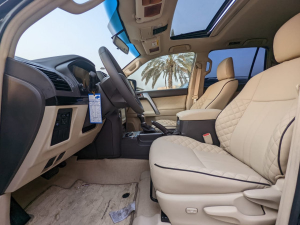Toyota LAND CRUISER PRADO 2019  Black LHD Petrol AT SUV 4WD view 4