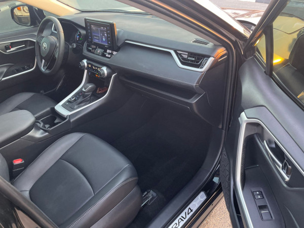 Toyota RAV 4 2021/ Black LHD Hybrid AT SUV Crossover 2WD view 3