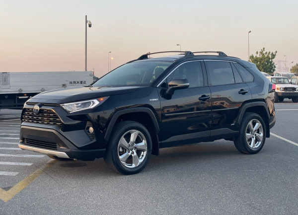 Toyota RAV 4 2021/ Black LHD Hybrid AT SUV Crossover 2WD view 9