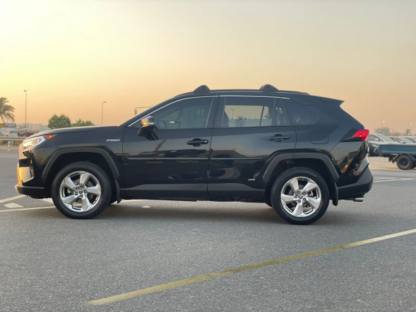 Toyota RAV 4 2021/ Black LHD Hybrid AT SUV Crossover 2WD view 10