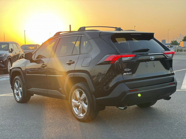 Toyota RAV 4 2021/ Black LHD Hybrid AT SUV Crossover 2WD view 11
