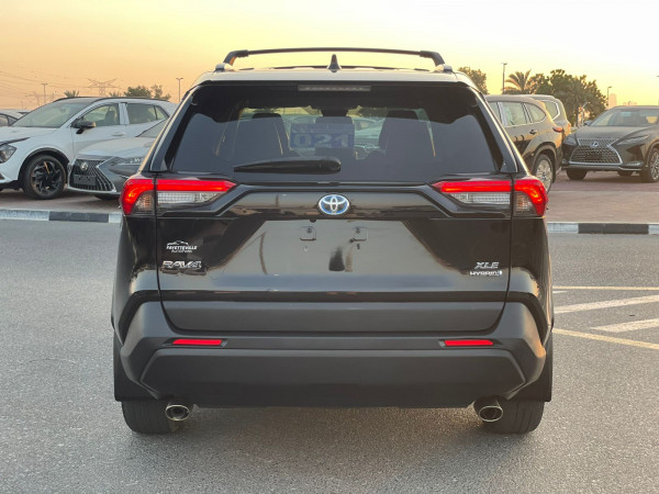 Toyota RAV 4 2021/ Black LHD Hybrid AT SUV Crossover 2WD view 12