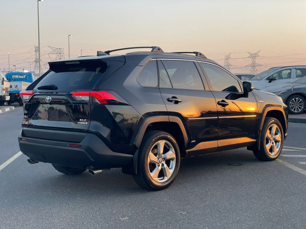 Toyota RAV 4 2021/ Black LHD Hybrid AT SUV Crossover 2WD view 13