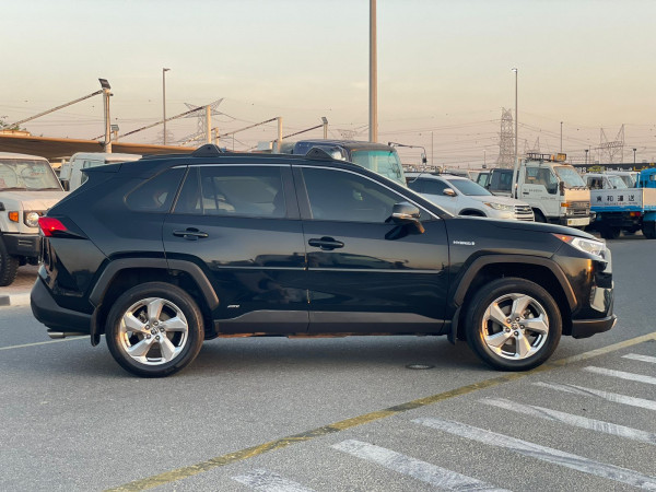 Toyota RAV 4 2021/ Black LHD Hybrid AT SUV Crossover 2WD view 14