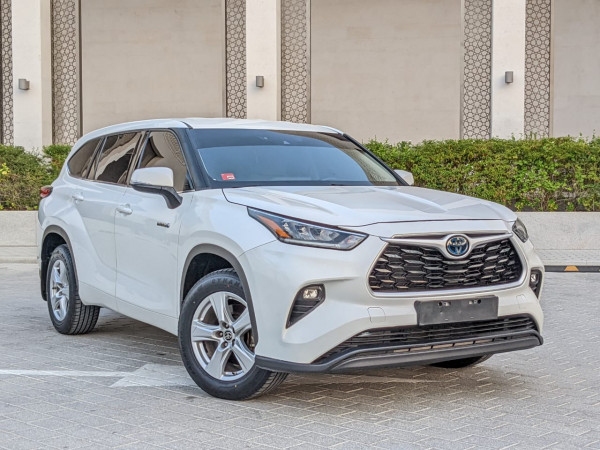 Toyota Highlander 2020/ White LHD Hybrid AT SUV 4WD view 21
