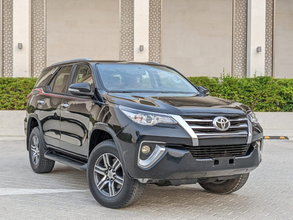 Toyota Fortuner 2016  Black LHD Petrol AT SUV 2WD