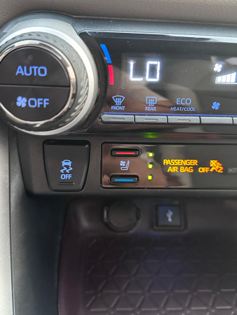 Toyota RAV 4 2020  White LHD Hybrid AT SUV Crossover 2WD view 2