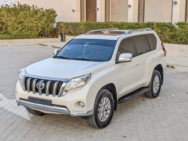 Toyota LAND CRUISER PRADO 2016  White LHD Petrol AT SUV 4WD