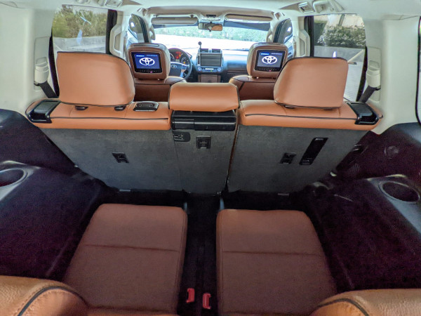 Toyota LAND CRUISER PRADO 2016  White LHD Petrol AT SUV 4WD view 7
