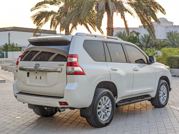 Toyota LAND CRUISER PRADO 2016  White LHD Petrol AT SUV 4WD view 19