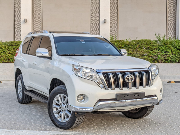 Toyota LAND CRUISER PRADO 2016  White LHD Petrol AT SUV 4WD view 23