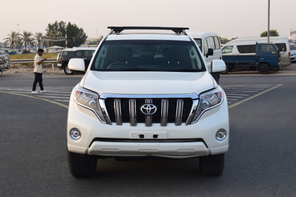 Toyota LAND CRUISER PRADO 2017  White RHD Diesel AT SUV 4WD