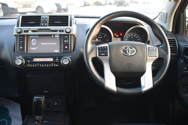 Toyota LAND CRUISER PRADO 2017  White RHD Diesel AT SUV 4WD view 2