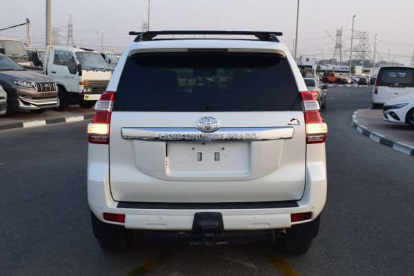 Toyota LAND CRUISER PRADO 2017  White RHD Diesel AT SUV 4WD view 26