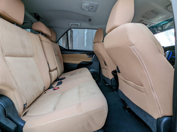 Toyota Fortuner 2018  White LHD Petrol AT SUV 4WD view 4