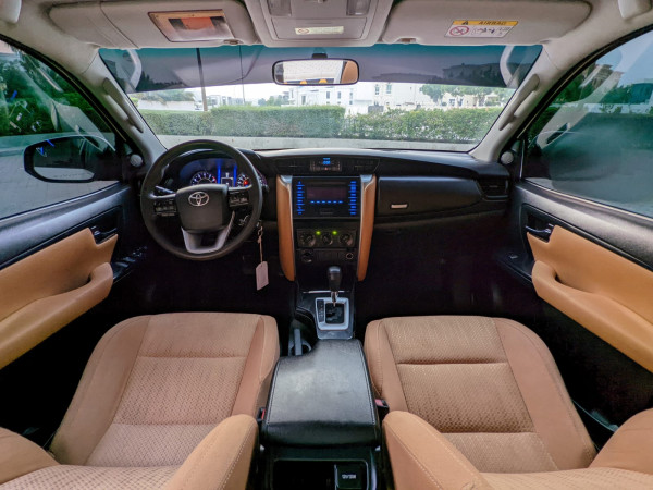 Toyota Fortuner 2018  White LHD Petrol AT SUV 4WD view 8