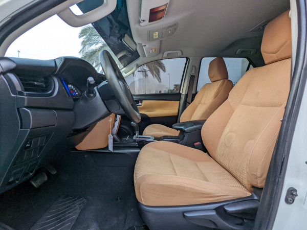 Toyota Fortuner 2018  White LHD Petrol AT SUV 4WD view 9