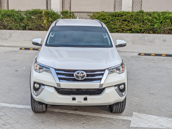 Toyota Fortuner 2018  White LHD Petrol AT SUV 4WD view 16