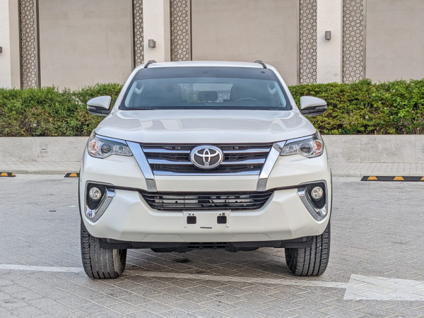 Toyota Fortuner 2018  White LHD Petrol AT SUV 4WD view 17