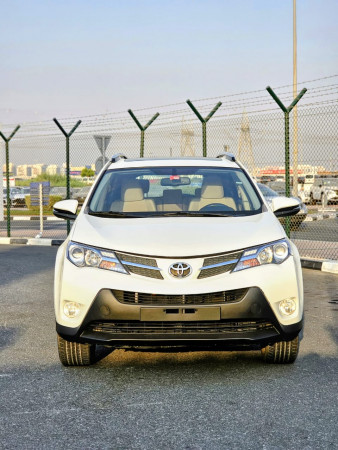 Toyota RAV 4 2014  White LHD Petrol AT SUV Crossover 2WD
