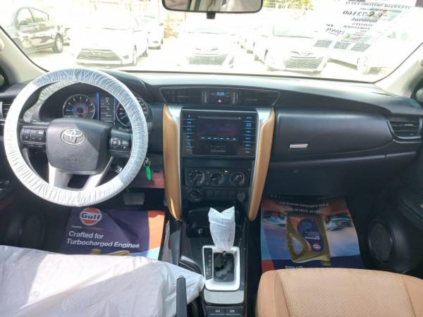 Toyota Fortuner 2020  White LHD Petrol AT SUV 4WD view 2