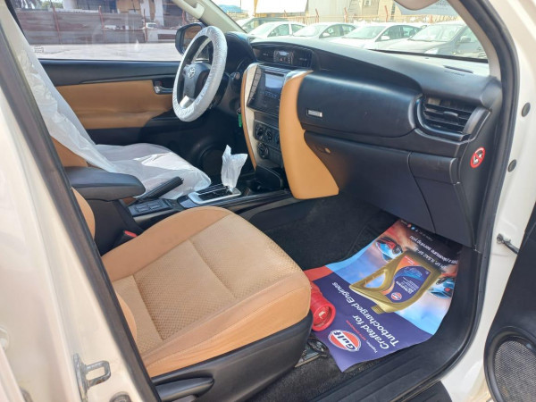 Toyota Fortuner 2020  White LHD Petrol AT SUV 4WD view 4