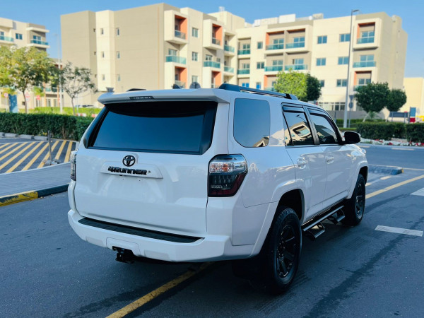 Toyota 4-Runner 2021  White LHD Petrol AT SUV 4WD view 4