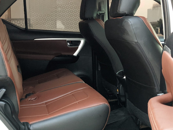 Toyota Fortuner 2016  White LHD Petrol AT SUV 4WD view 4
