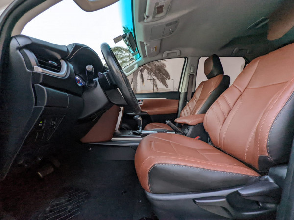 Toyota Fortuner 2016  White LHD Petrol AT SUV 4WD view 13