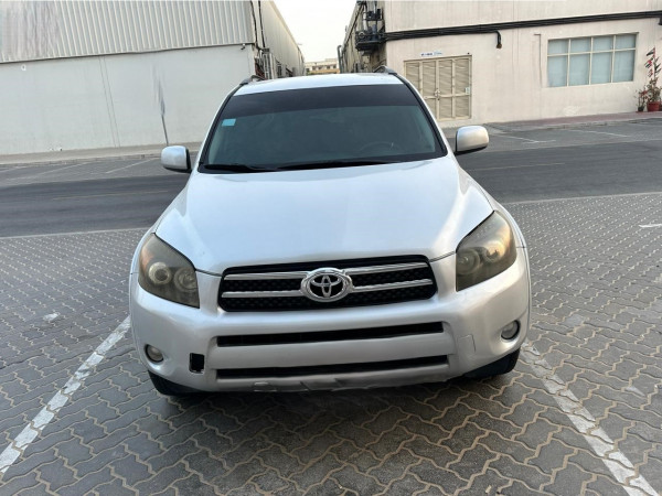 Toyota RAV 4 2008/ Silver LHD Petrol AT SUV Crossover 4WD view 2