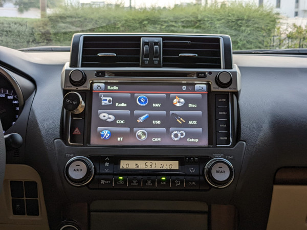 Toyota LAND CRUISER PRADO 2016  Grey LHD Petrol AT SUV 4WD view 11