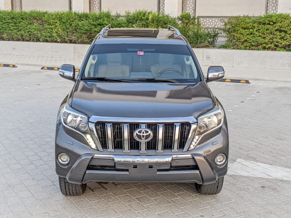 Toyota LAND CRUISER PRADO 2016  Grey LHD Petrol AT SUV 4WD view 25