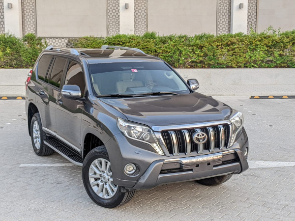Toyota LAND CRUISER PRADO 2016  Grey LHD Petrol AT SUV 4WD view 26