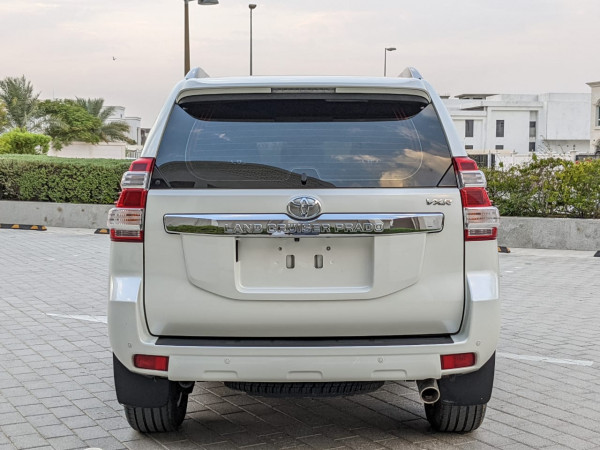Toyota LAND CRUISER PRADO 2017/ White LHD Petrol AT SUV 4WD view 17