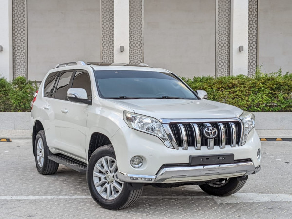 Toyota LAND CRUISER PRADO 2017/ White LHD Petrol AT SUV 4WD view 23
