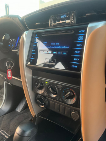 Toyota Fortuner 2020  White LHD Petrol AT SUV 4WD view 2