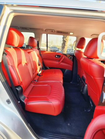 Nissan Armada 2019/ Silver LHD Petrol AT SUV 4WD view 4