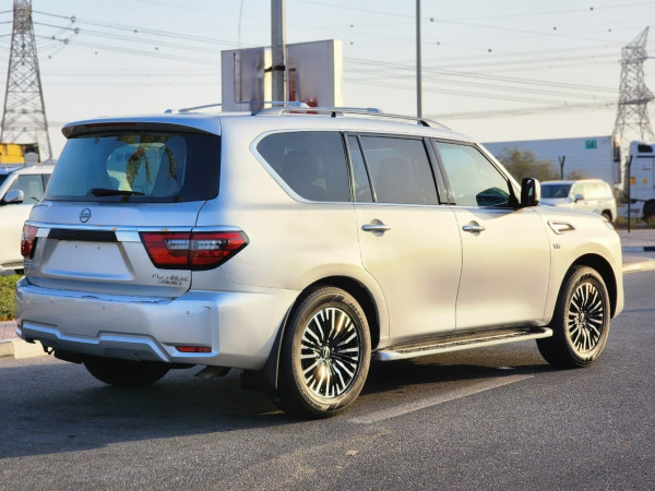Nissan Armada 2019/ Silver LHD Petrol AT SUV 4WD view 13
