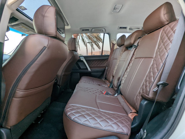 Toyota LAND CRUISER PRADO 2017  White LHD Petrol AT SUV 4WD view 4