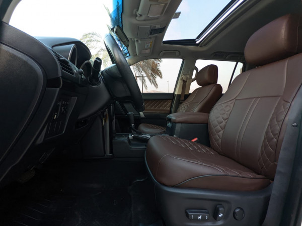 Toyota LAND CRUISER PRADO 2017  White LHD Petrol AT SUV 4WD view 9