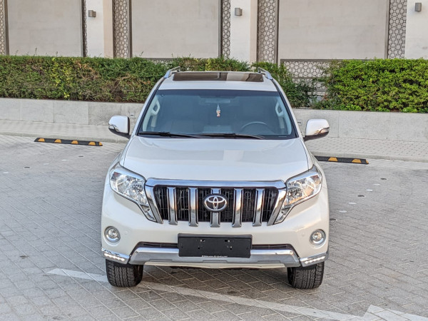 Toyota LAND CRUISER PRADO 2017  White LHD Petrol AT SUV 4WD view 18