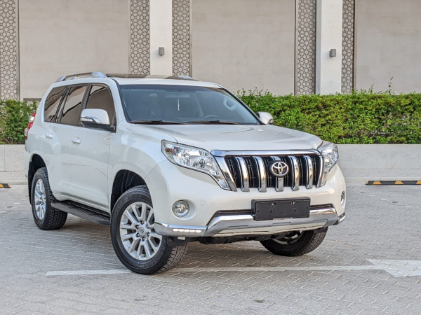Toyota LAND CRUISER PRADO 2017  White LHD Petrol AT SUV 4WD view 21