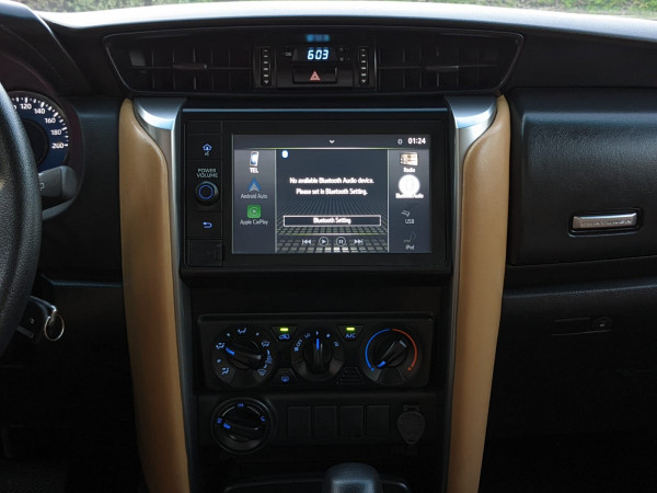 Toyota Fortuner 2022  Black LHD Petrol AT SUV 4WD view 9